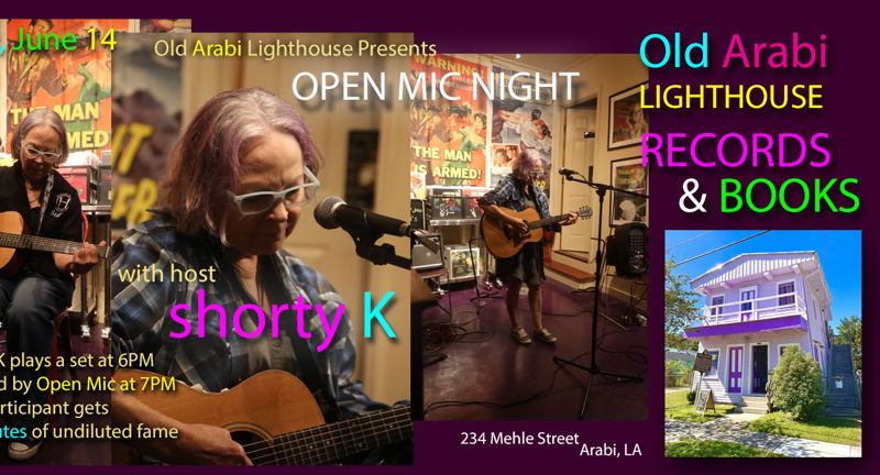 Open Mic Night with guest host Shorty K