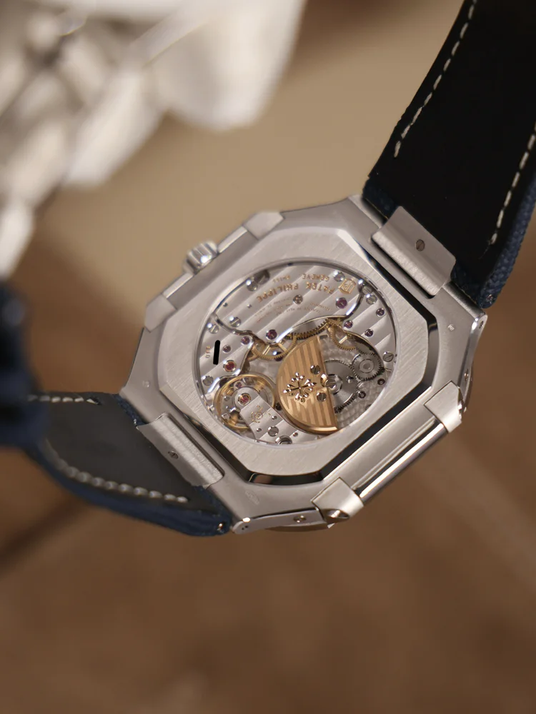 Patek Philippe Cubitus Platinum Blue Dial