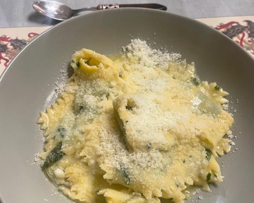 Cooking classes Bologna: Spinach and ricotta ravioli and Grandma Lina's tagliatelle