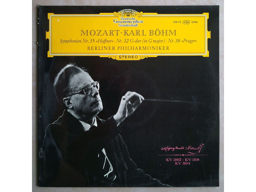 DG | BOHM/MOZART - Symphonies Nos. 35, 32, 38 / NM