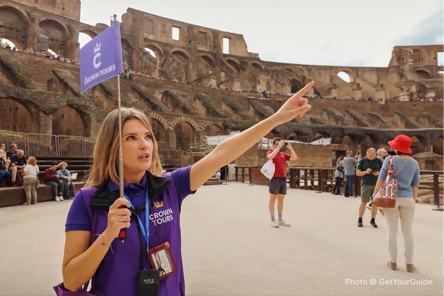 Colosseum, Roman Forum & Palatine Hill Tour w/ Guide and Priority Access - photo 6