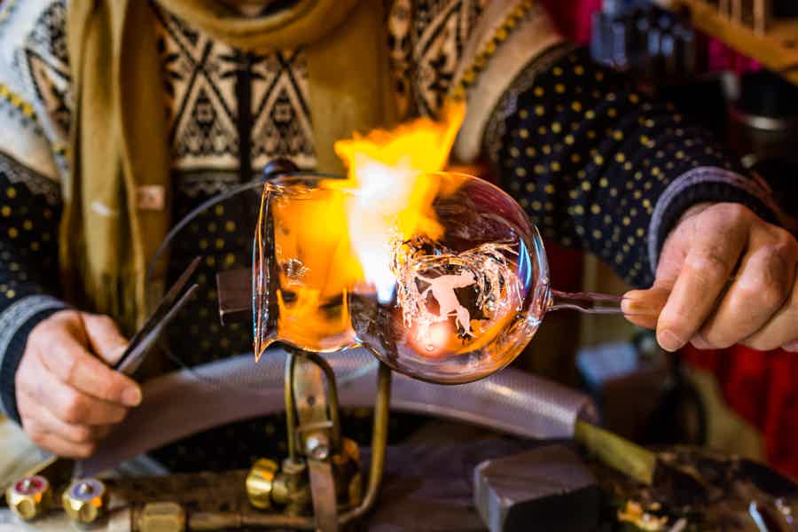 Bohemian Glass blowing in Prague - photo 1