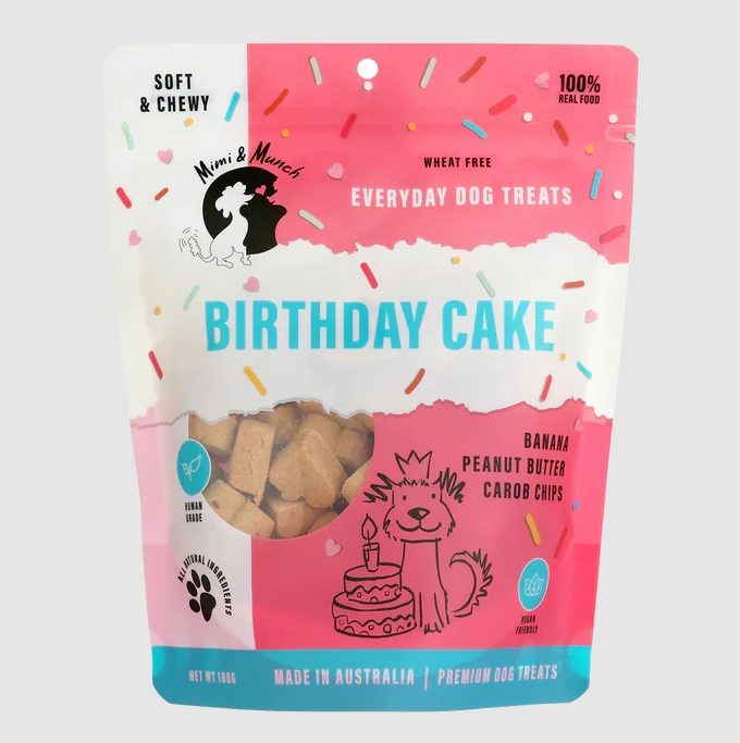 Birthday Cake Soft & Chewy Natural Dog Treats
