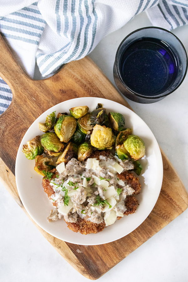 keto chicken fried steak