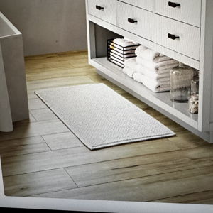 Better Homes & Gardens 20" x 34" Vanilla Dream Signature Soft Cotton Looped Bath Mat