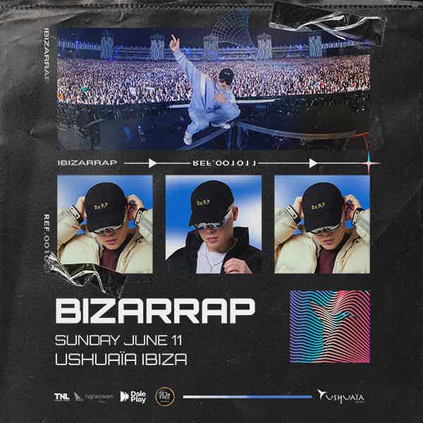 USHUAÏA IBIZA party Bizarrap tickets and info, party calendar Ushuaïa Ibiza club ibiza