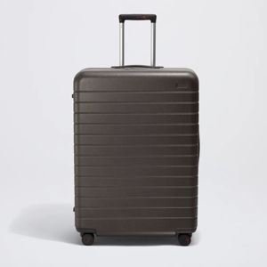 The Large Away Suitcase in Espresso Brown