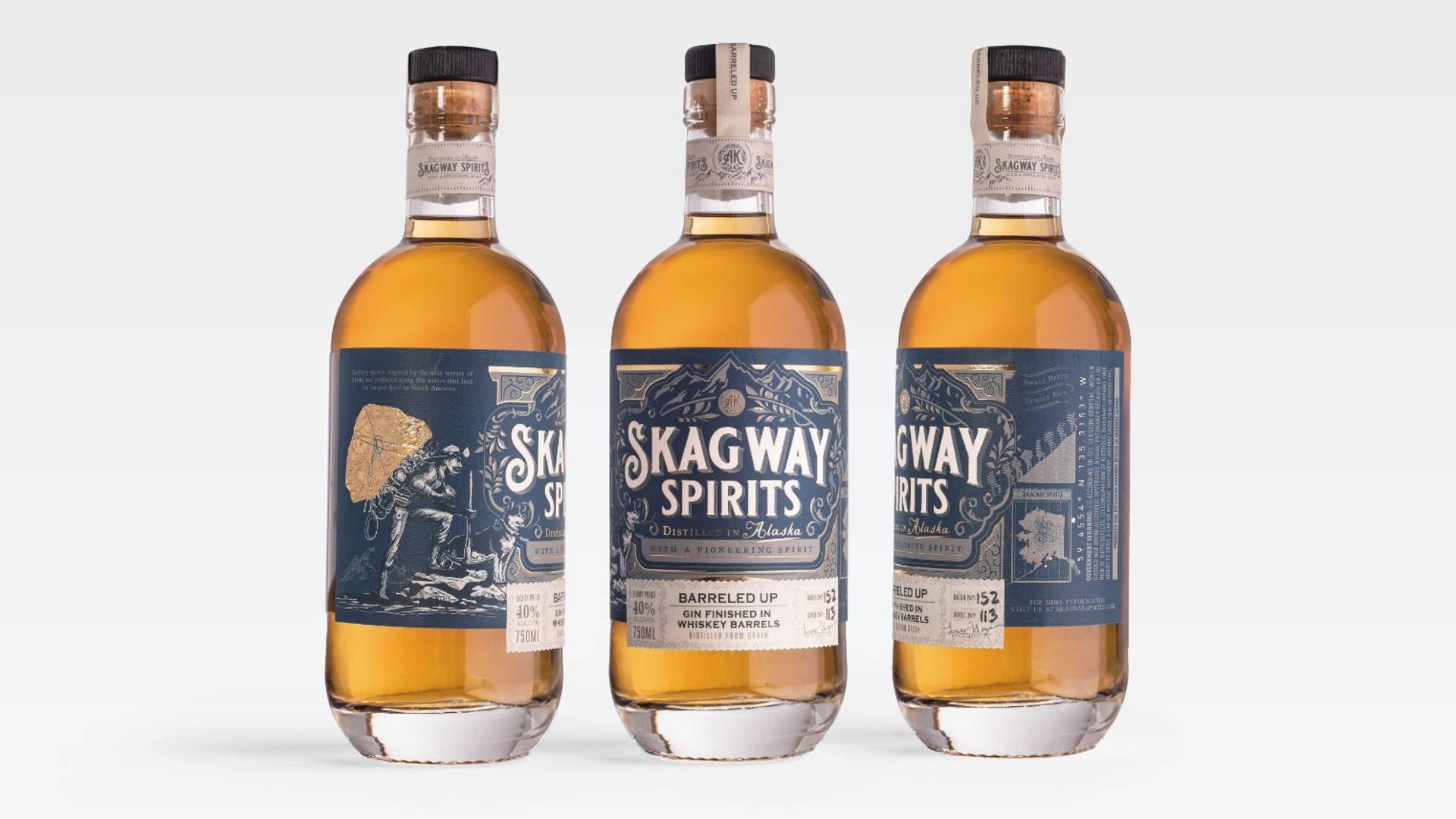 Featured image for Skagway Spirits Channels The Pioneer Spirit With an Wonderfully Illustrated Label