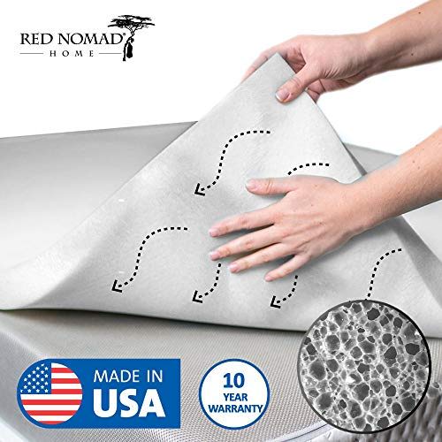 Red Nomad Memory Foam Visco Elastic Mattress Topper Vs Dreamfoam
