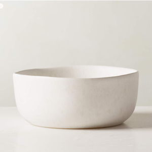 Drift Modern White Soup/Cereal Bowl + Reviews | CB2