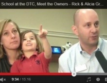 Image preview of a video featuring two Primrose parents being interviewed with their child