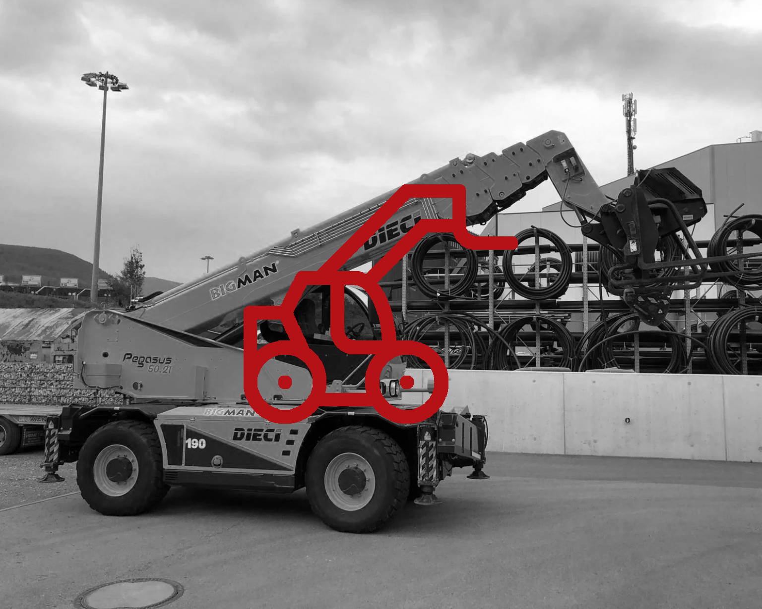 Teleskopstaplerschulung bei Bigman in Vahrn