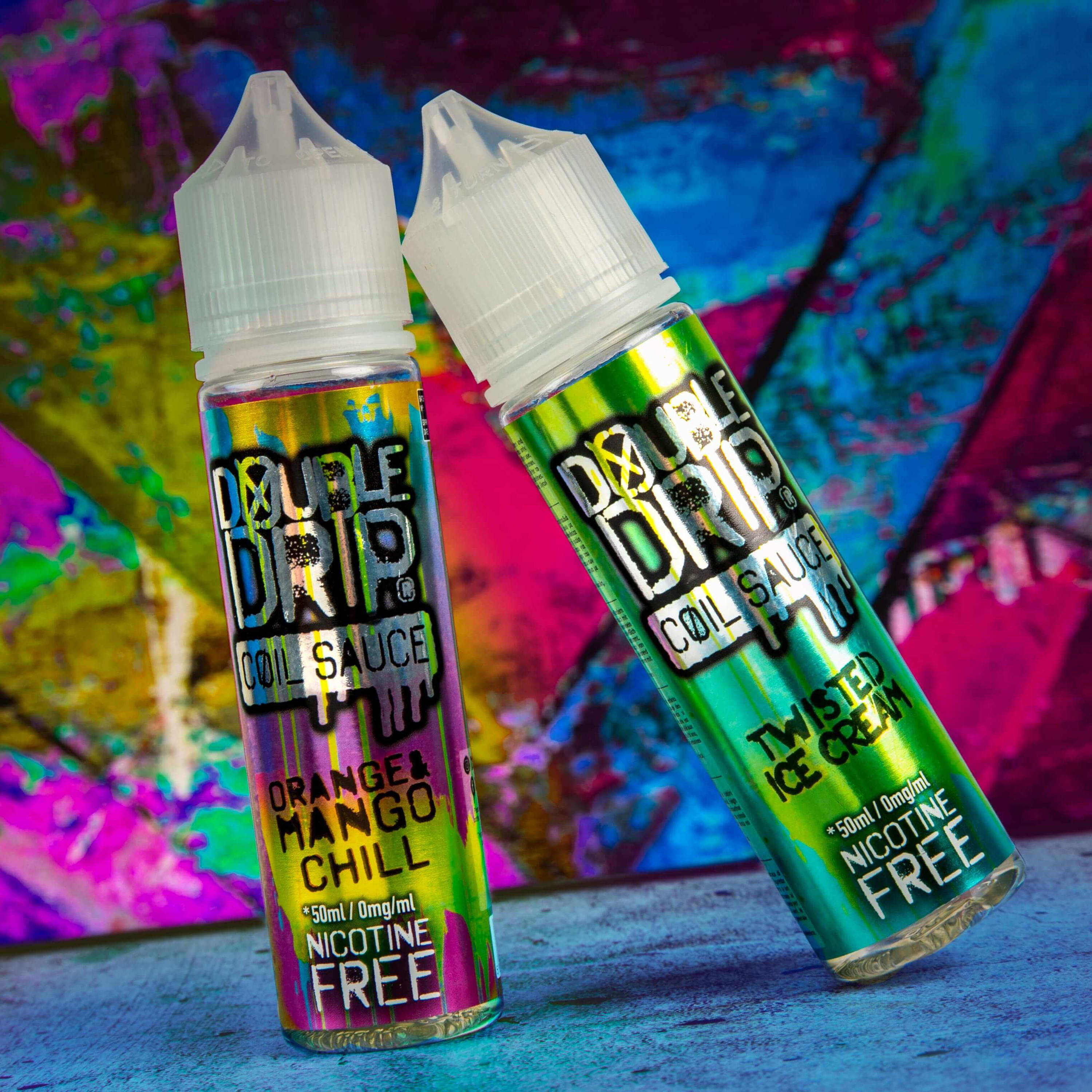 Double Drip 10K Vape Kits and Bar Salt 10ml E-Liquids for travel