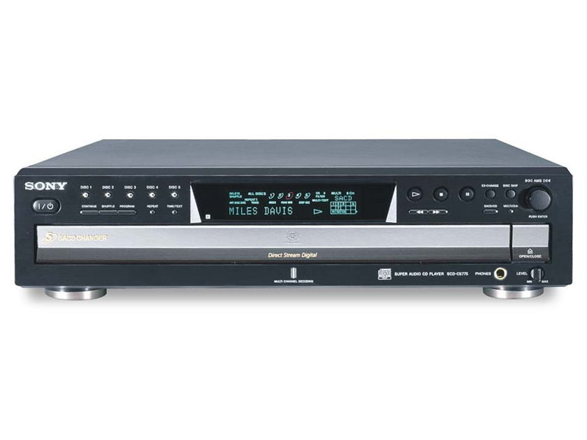 Sony SCD–CE775 Super Audio CD Player