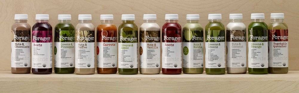 Forager cold-pressed, fruit and vegetable Project Juice