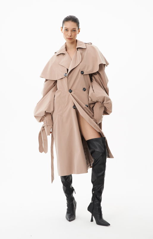 No More Rain trench coat