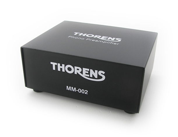 Thorens MM-002 Phono Preamp, Black, New-in-Box w/Warranty