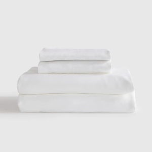 Organic Bamboo Viscose Sheet Set - King - White