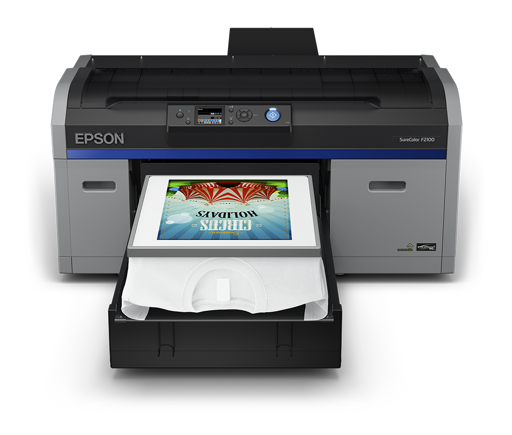 Epson SureColor F2100 Direct to Garment Printer Front View