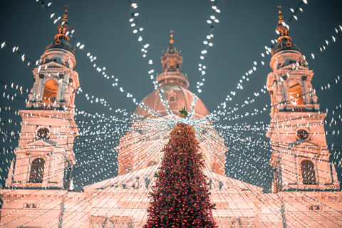 Budapest Christmas Walking Tour with Basilica Entry
