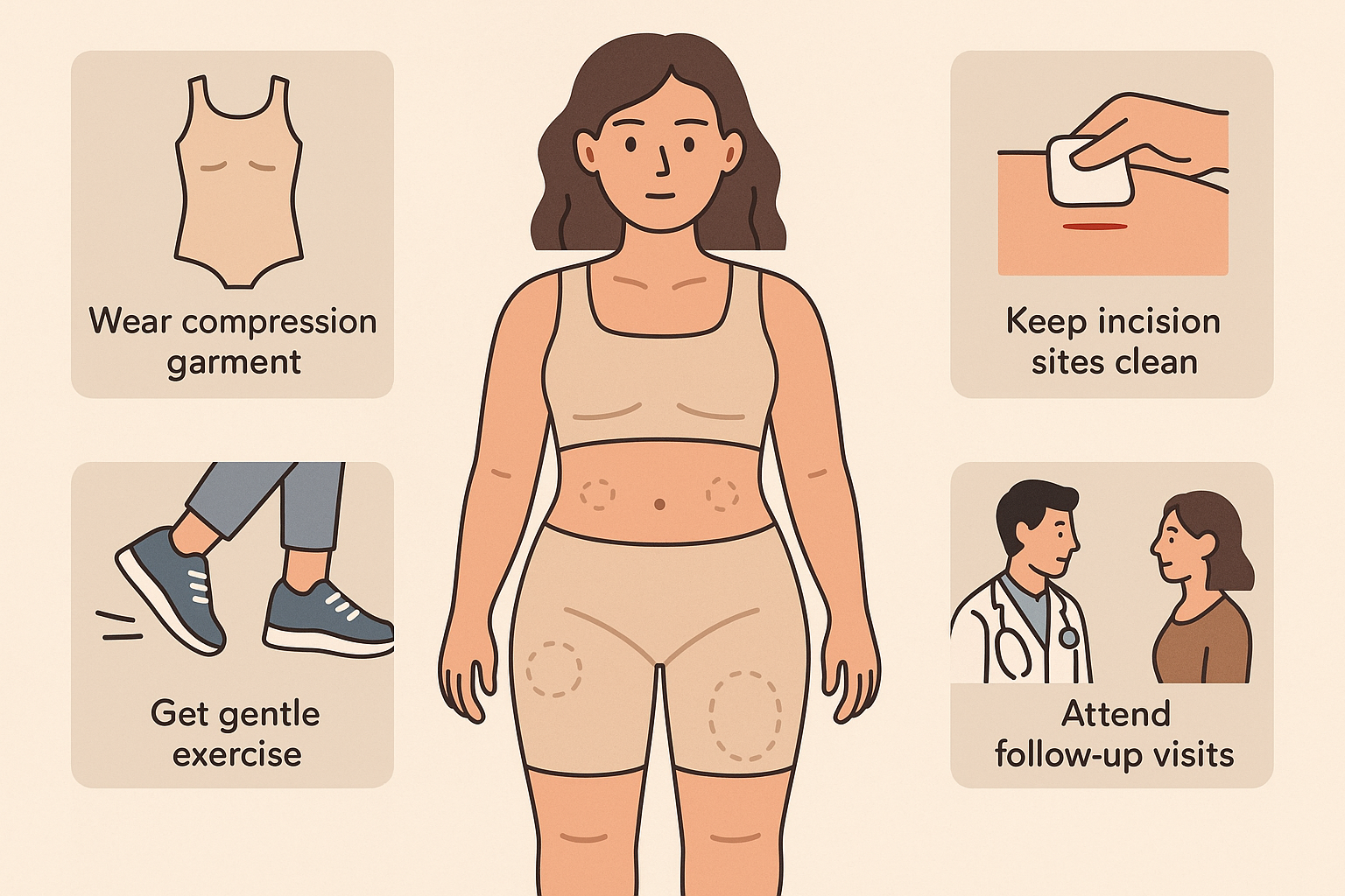 지방 흡입 사후 관리는 어떻게 해야 할까?