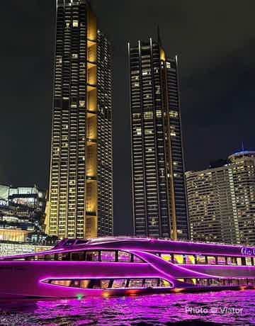 2-hour dinner cruise along the Chao Phraya River