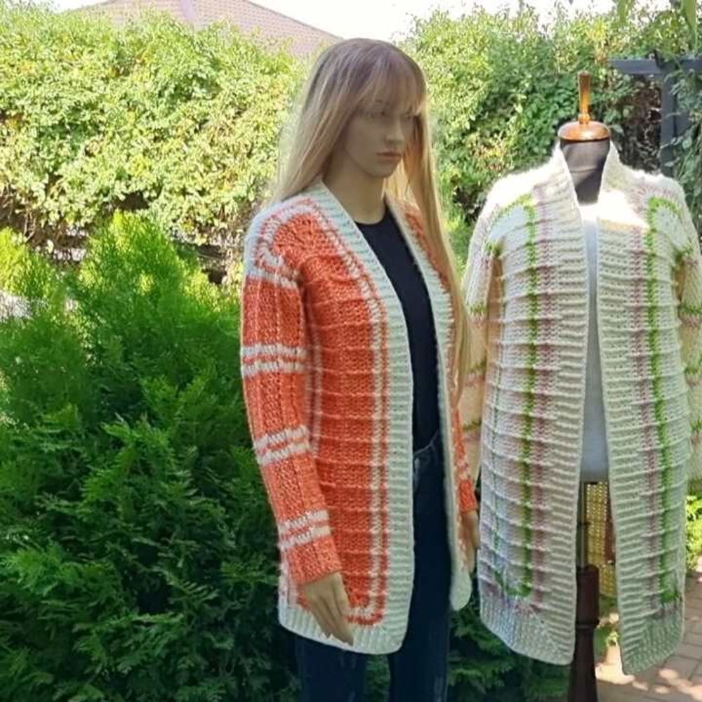 Crochet cardigan or jacket