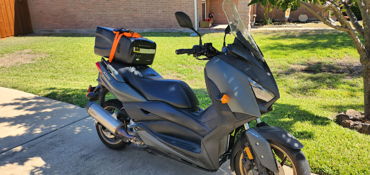 2020 YAMAHA XMAX motorcycle for rent near Anna, TX