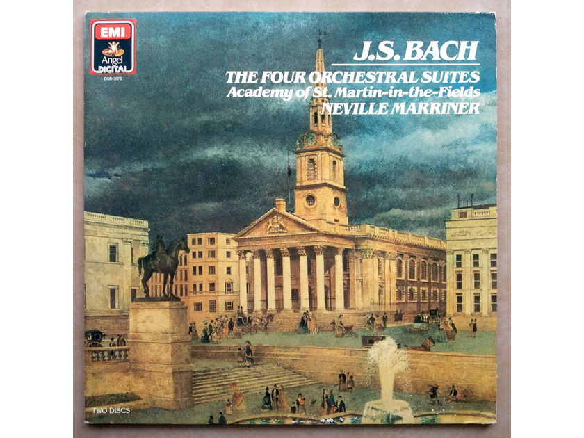 EMI Digital/Marriner/BACH - The Four Orchestral Suites / 2-LP / German Pressings / EX