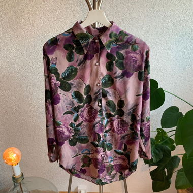 Vintage Yessica Floral Blouse