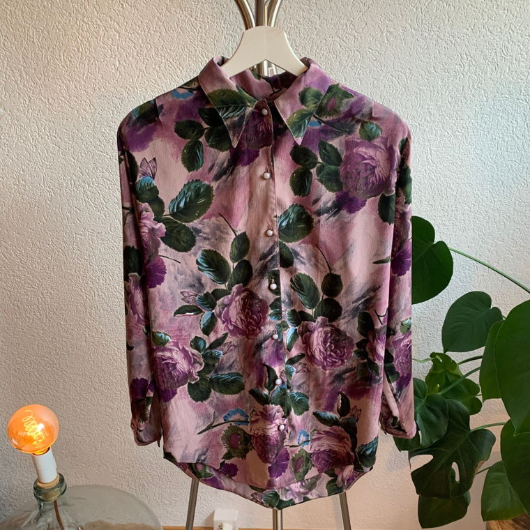 Vintage Yessica Floral Blouse
