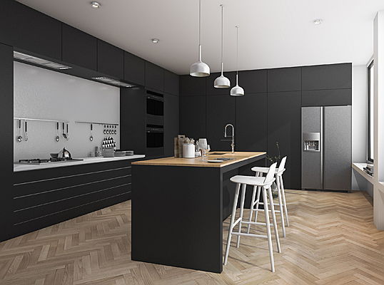  Costa Adeje
- Wir präsentieren minimalistisches Küchen-Design für entspanntes Kochen und Genießen.