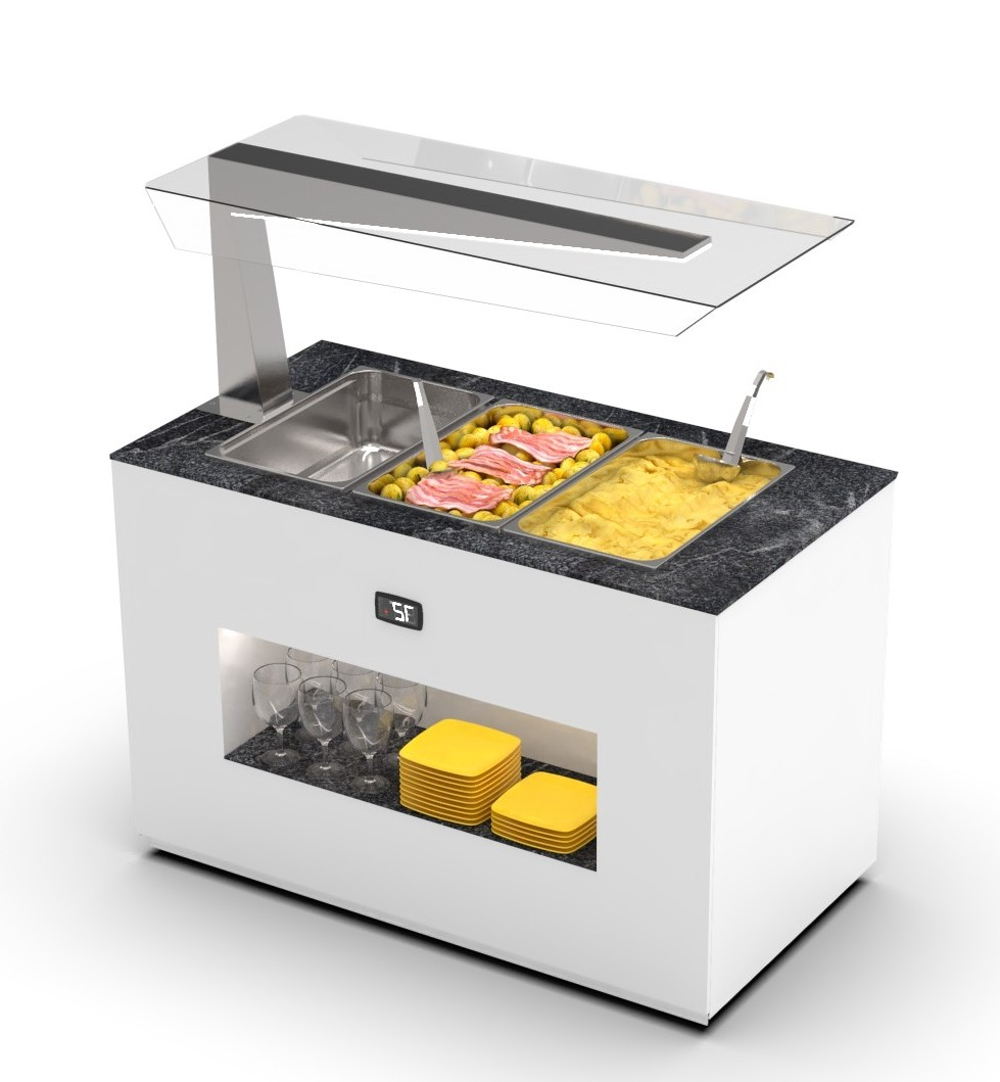 SAYL Buffe BUB150A-I Buffestation Varm