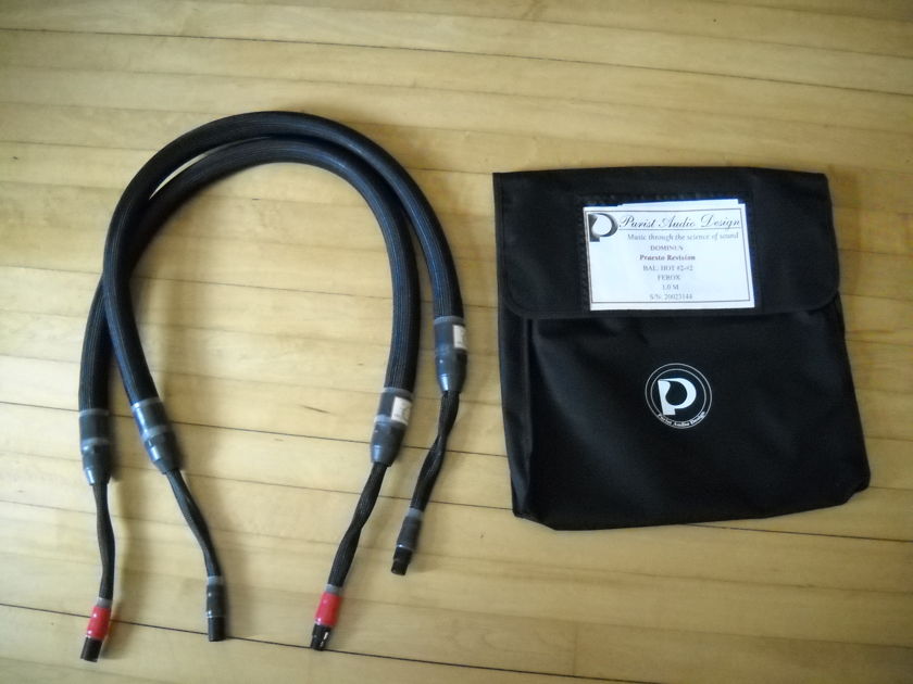 Purist Audio Design Dominus Praesto revision 1Meter XLR