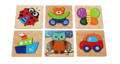 Montessori Happy Puzzles (6 Pack).