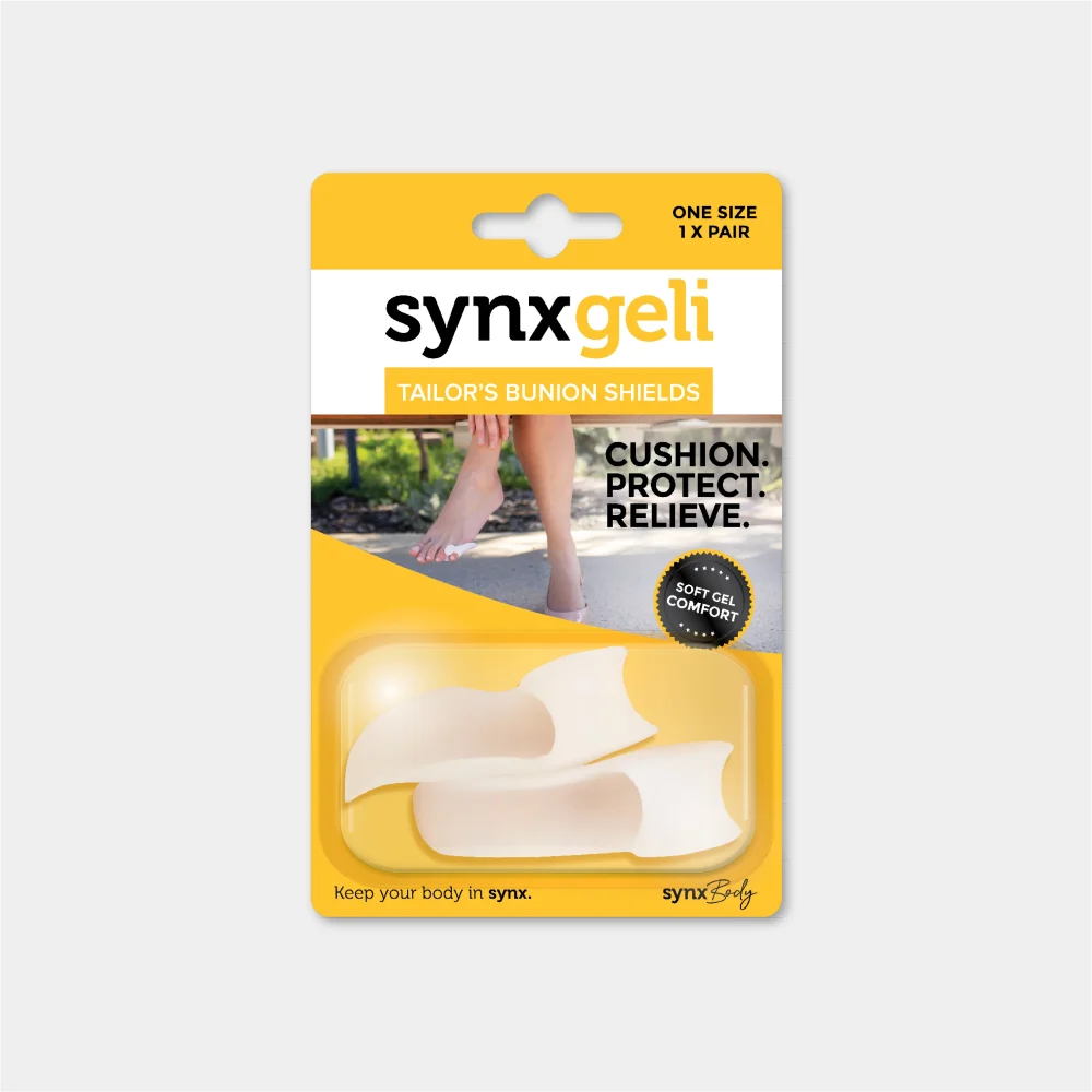 Synxgeli  Gel Tailor'S Bunion Shields - 2 Pack