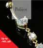 Shop diamond belly rings and bars - Pobjoy Diamonds