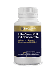 Bioceuticals Ultraclean Krill Oil Concentrate 60 Soft Capsules Austl : 309467