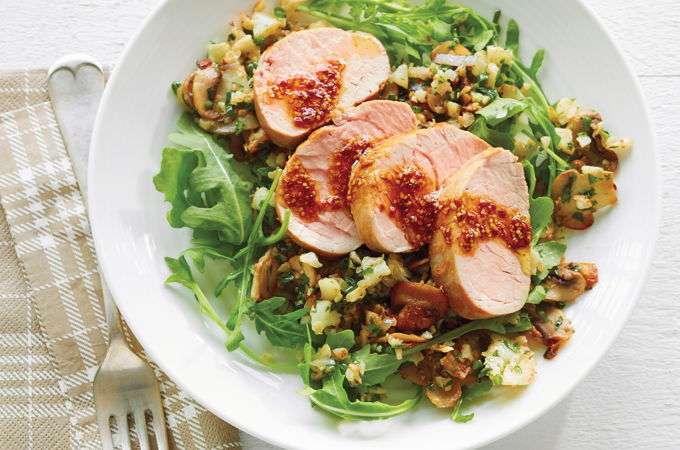 Pork Tenderloin with Caramelized Cauliflower