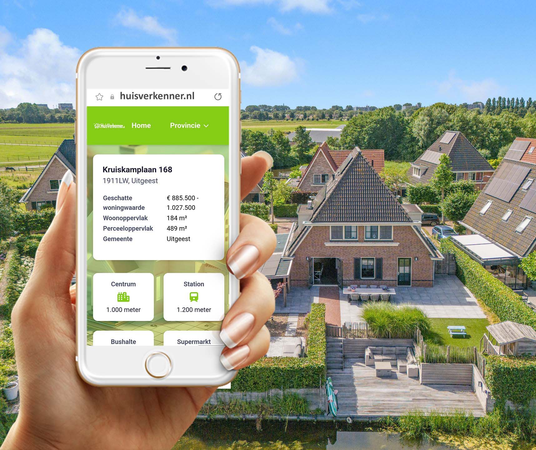 vind woning prijzen
