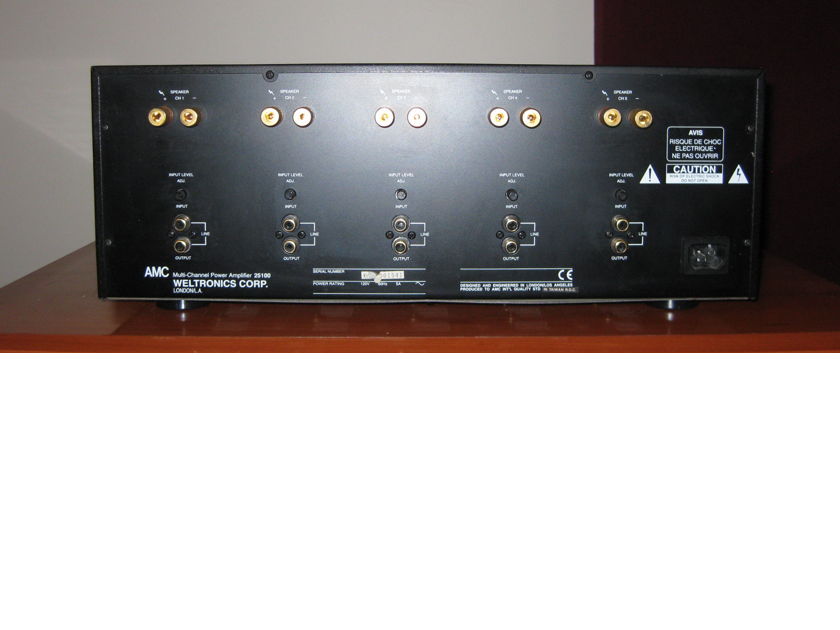 AMC 25100 Power Amplifier For Sale Audiogon