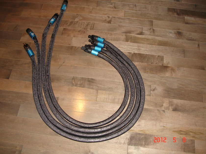 JPS ALUMINATA 2 meter power cables 15 amp