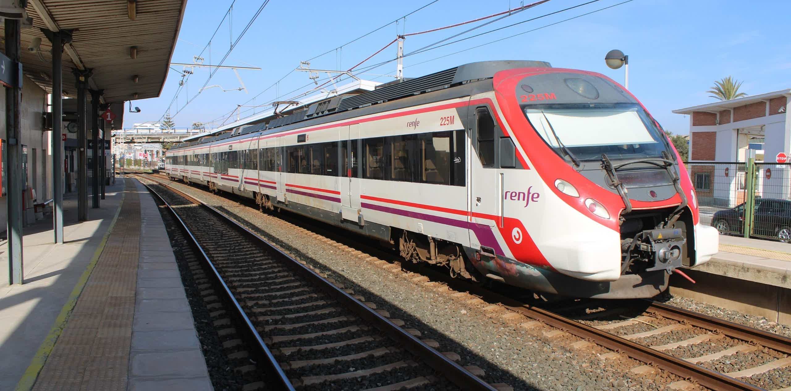 Imagen de recurso de un tren de Cercanías Renfe.
