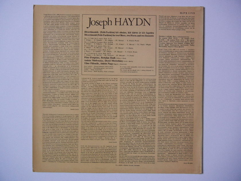 Haydn - Divertimentos for Various Instruments Hungaroton SLPX-11719