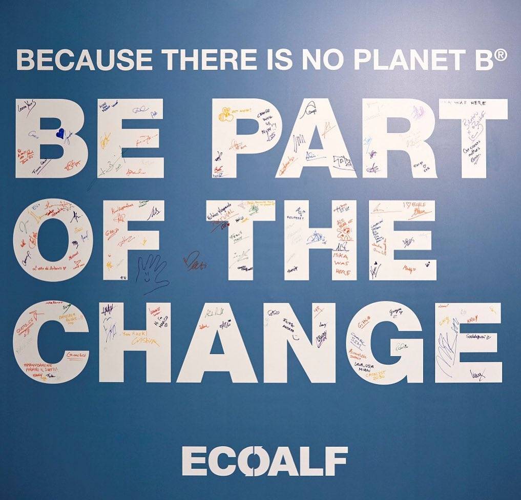 Staiy co-founder Adrian Leue visited the ECOALF store in Paris, a brand dedicated to the Upcycling The Oceans adventure, embodying the plastic free movement, ocean clean up and the fight against ocean pollution, because there is no planet B