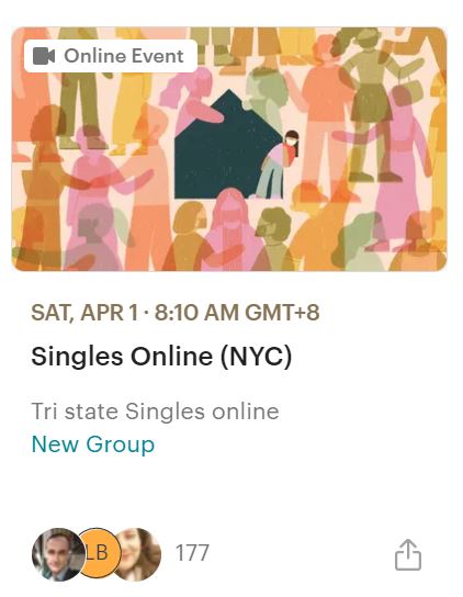 Meetup product / service