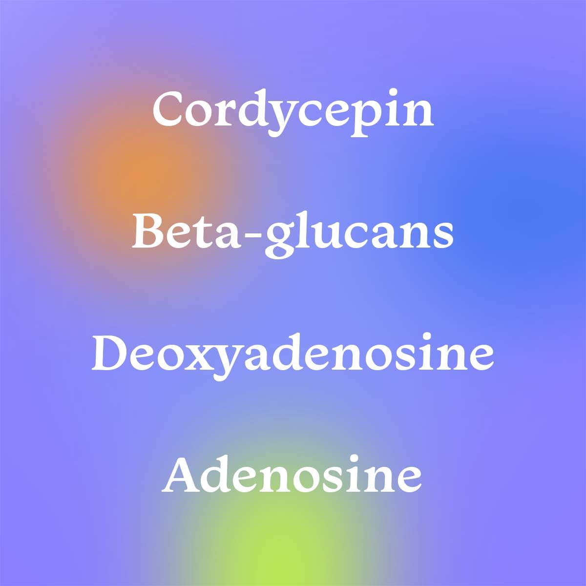 beneficial compounds in cordyceps