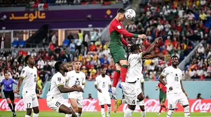 Ghana played admirably in a 2–3 loss to Portugal