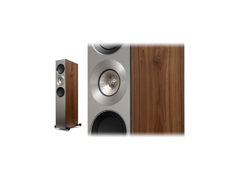 KEF Reference 3 Mint condition. Walnut finish.