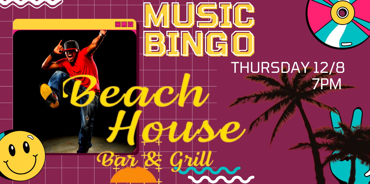 Music Bingo at The Beach House promotional image